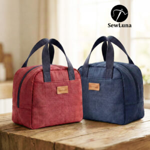 Elena Daily Satchel Bag PDF Sewing Pattern | Lunch Bag